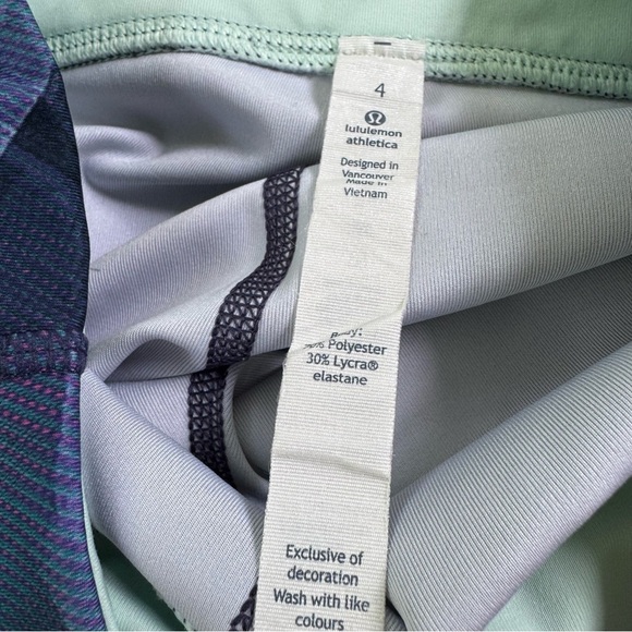 Lululemon Inspire Tight II Mesh Pretty Prism Multi Legging Size 4 - Picture 14 of 16